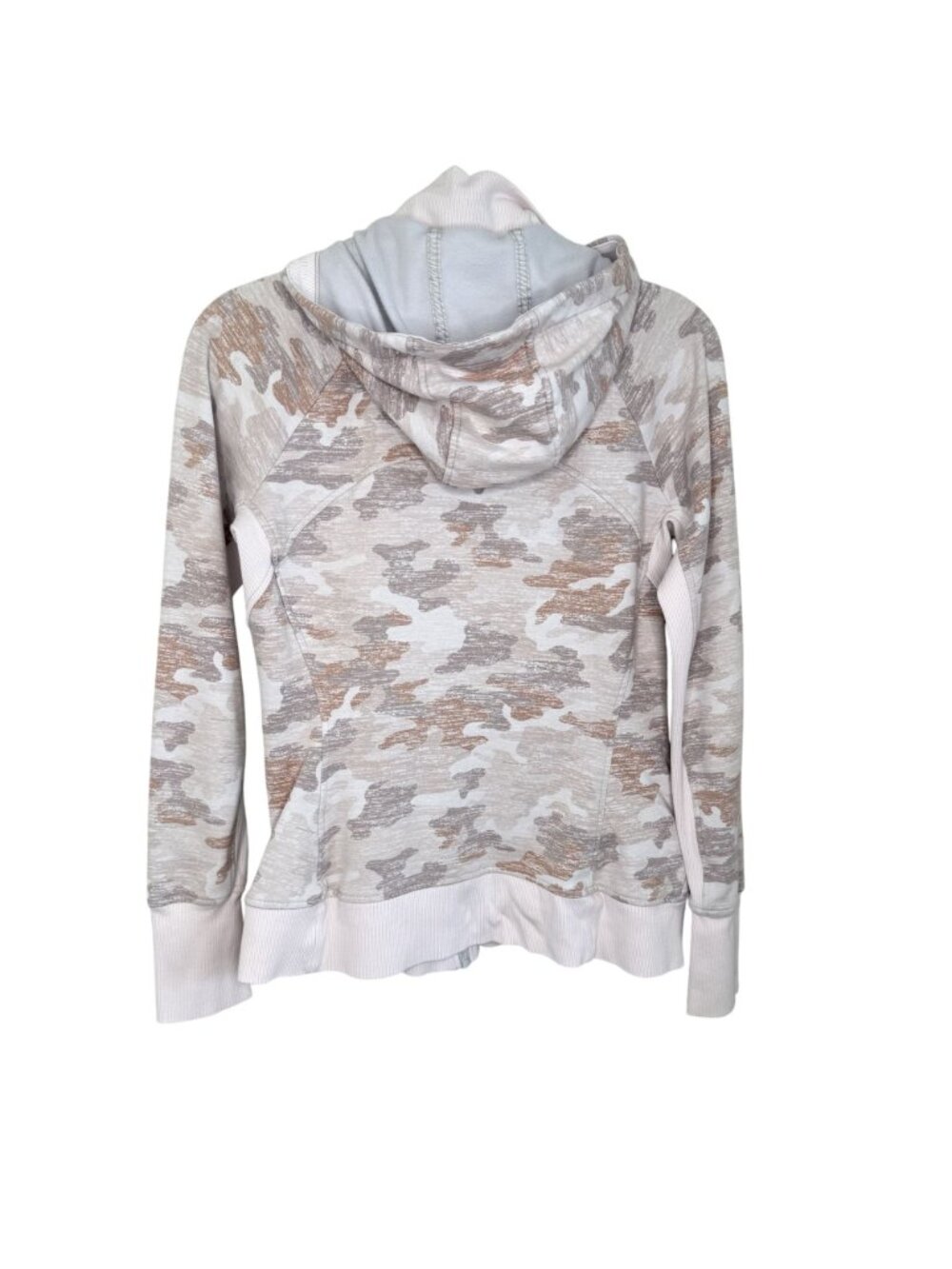 Athleta Pink Camo Full-Zip Hoodie, M - Picture 2 of 9
